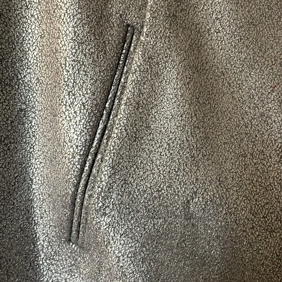 GAP silver coated 50% wool and polyester mini skirt circa 2011 - Picture 2 of 7